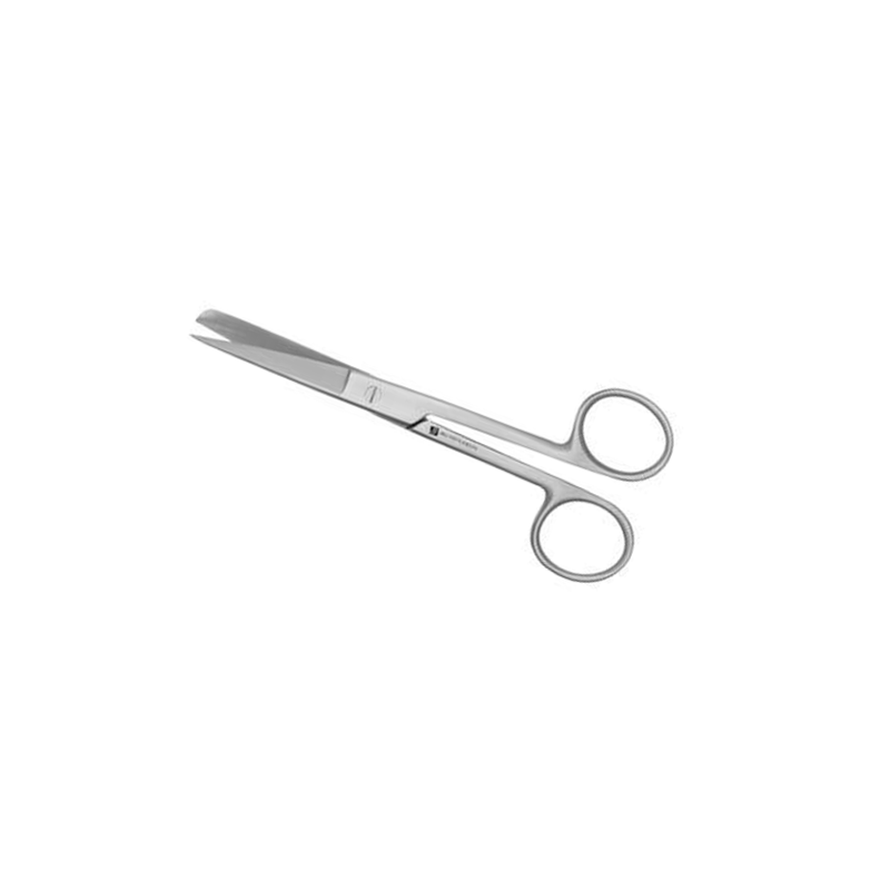 Surgical scissors sharp / blunt straight 16cm | Medi-Shop.gr