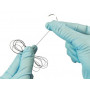 Silk suture 6/0 10mm 3/8 45cm Double
