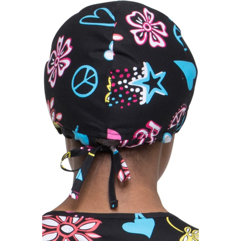 Dickies 501 Scrub Hat Peace & Love