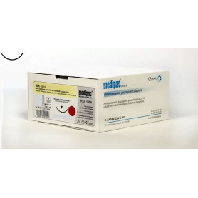 Silk suture 5/0 24mm 3/8 45cm