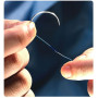 Monofast suture 6/0 12mm 3/8 45cm