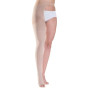 Sigvaris 503 Ccl2 thigh high compression stocking waist attachment Open toe Left leg
