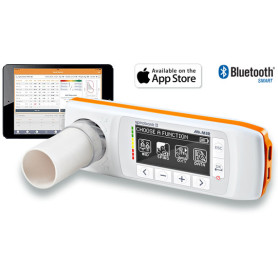 MIR Spirobank II Smart spirometer with 60 FlowMIR turbines