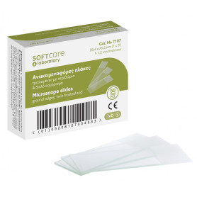 Soft care 7107 microscope slides frost both sides (50 pcs)