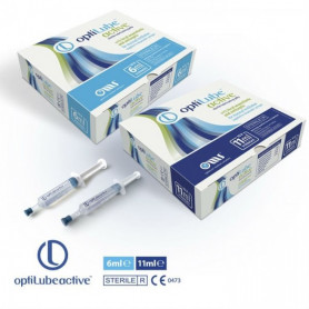 Optilube Active catheterization jelly syringe 6 ml (1 pcs)