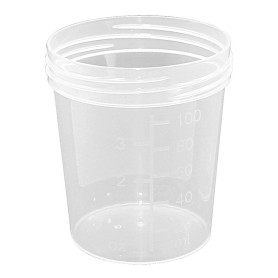 Urine Beaker urine cap 100/125ml  (1000 pcs)