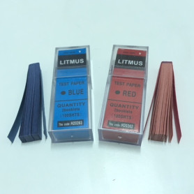 Litmus paper indicators blue (100 pcs)