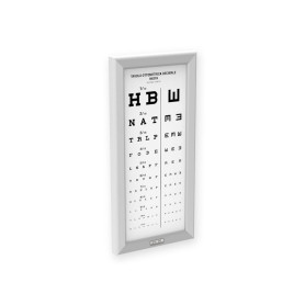 Mixed Decimal ultra slim LED optometric chart 3m 44712
