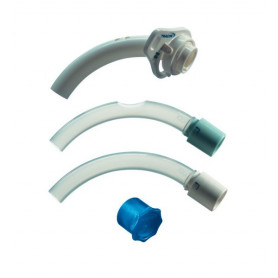 Tracheostomy tube Tracoe-twist without cuff 304 No 8