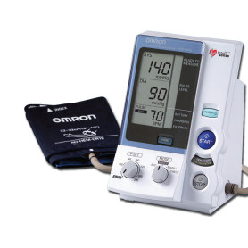Omron HEM-907 digital arm blood pressure monitor