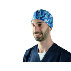 Military blue surgical cap 20816 medium
