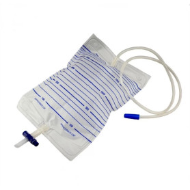 Urine bag with T- valve 2000ml (1 pc)