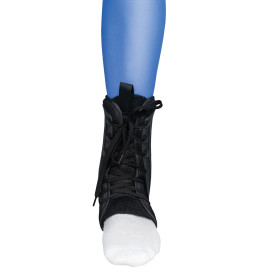 Lace up ankle brace