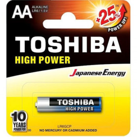 Toshiba alkaline batteries LR06 AA (1 pc)