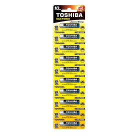 Toshiba alkaline batteries LR03 AAA (10 pcs)