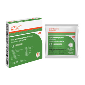 Gauze Sterile Soft Care 15cm x 15cm 10pcs
