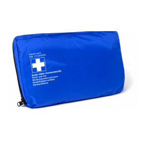 Car first aid kit DIN 13164:2022 blue